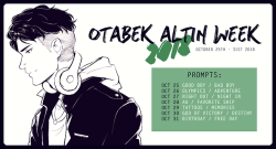otabek-altin-week: Hello everyone - we’re back! We couldn’t let another year pass without a week of celebration for our best boy! So, we are proud to present to you Otabek Altin Week 2018! Dates: October 25th - 31st, 2018 Tag: #otabekaltinweek2018 
