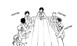 apintofoxymoron:  Based from this. Eren is the only one who understands Levi’s joke now. 