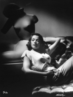 whataboutbobbed: Gene Tierney (November 19, 1920 – November 6, 1991) by George Hurrell, 1944 