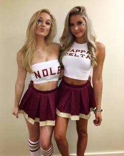 which-would-u-rather:  Gotta love them Florida State gals.  I’d start on the right