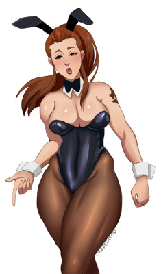 Have a bunny Brigitte this time, thanks for all the notes on the other Brigitte pic. I made this one to thank u :DSupport me on Patreon to see more sexy art! https://www.patreon.com/DearEditorOpen for commissions too.