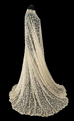  Norma Shearer Marie Antoinette Lace Cape  A Lace Cape Worn By Norma Shearer As The