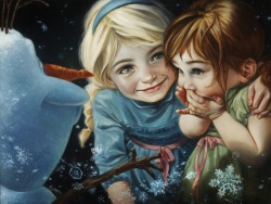 pixalry:   Disney Character Oil Paintings - Created by Heather Theurer   