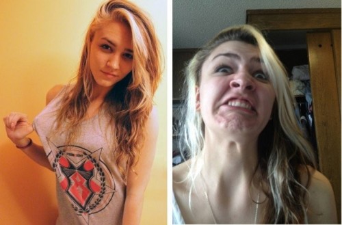 ask-gallows-callibrator:  beben-eleben:  Pretty Girls Making Ugly Faces  WHAT EVEN ARE THESE GIRLS 