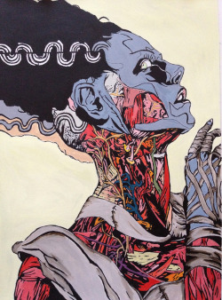 geckobrok:  Bride of Frankenstein | via Tumblr