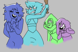 I saw this image and I could only see 8xa, lapis and amethyst soo I had to draw it (art is hard)(xem-noot)OH MY GOD