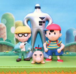 greatmasterhand:  Earthbound (Mother 2) characters in Smash Brothers Ness (Playable Veteran) Jeff (Assist Trophy) Starman (Assist Trophy and Smash Run enemy) Mr. Saturn (Item) 
