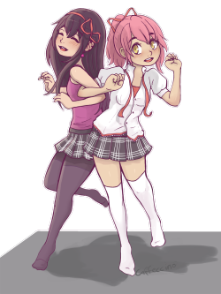 Madohomu After School Dance Party Or Something Like That Maybe It&Amp;Rsquo;S Madoka