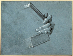 tierradentro:  “Hand with Book”, 1506, Albrecht Dürer. (via) 