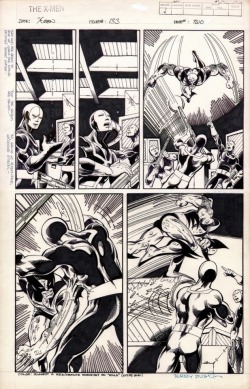 johnbyrnedraws: X-Men #133, page 2 by John Byrne &amp; Terry Austin &amp; Glynis Wein. 1980.