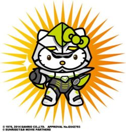 tigerandbunnyftw:  Hello Kitty x Tiger &amp; Bunny collaboration From the official website 