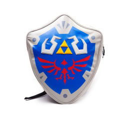 fuckyeah-thelegendofzelda:  The Legend of Zelda - Hylian Shield Shaped Backpack [Source] 