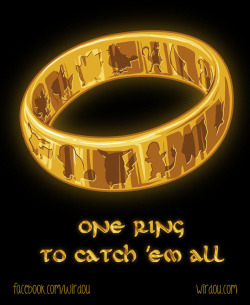 insanelygaming:  The One Ring Created by WirdouDesigns
