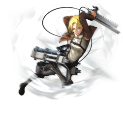 New transparents of Annie, Bertholt, Dot Pixis, Historia, Ian, Keith, Marco, Reiner, Rico, and Ymir from the upcoming KOEI TECMO Shingeki no Kyojin Playstation game!More about the game here!