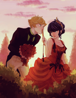 ceejles:  Here’s my stuff from the Miraculous Ladybug Charity-zine! Thank you @mayhugs for making this happen &lt;3 