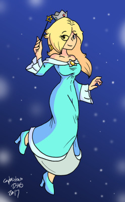 That Rosalina picture that I made for the tutorial. I forgot to post this, so I’m doing it now. Also, I have a Nintendo Switch now. 