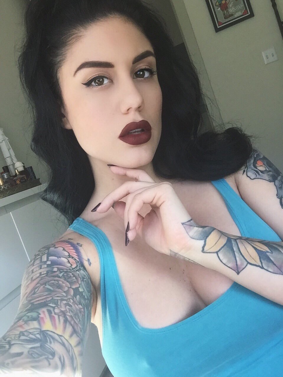 pussyconnoisseur6996:  Sexy &amp; Tatted Jordyn 