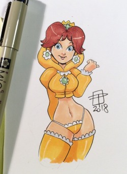 callmepo: Today’s Shawtie in a Hoodie… Princess Daisy! The newest characters for Nintendo’s Super Smash Brothers. KO-FI / TWITTER  &lt;3 &lt;3 &lt;3 &lt;3