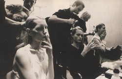 maryjopeace:EDDIE MONSOON | KIRSTEN OWEN, AMBER VALLETTA AND ANGELA LINDVALL | HELMUT LANG | BACKSTAGE | SPRING/SUMMER 1998 | PARIS | i-D NO.172 THE ACTIVE ISSUE | JANUARY/FEBRUARY 1998 | STRIP-PROJECT | APRIL 2018
