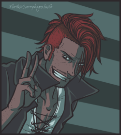 maritimesarcophagus:arzani92 made a couple of suggestions for the ‘hawks, and Shanks was one of them :3I have 4 or 5 more of these, then its on to another project dohohoho~