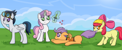 ask-carpenter-bloom:  [Apple Bloom]: We’re not going to deal with another Love Potion incident…  X3!