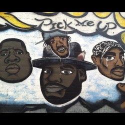 My boys in Queens #tupac #biggie #idols