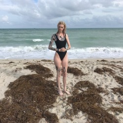 tides: You know I had to do it to ‘em on the beach 😤 (at South Beach, Miami)