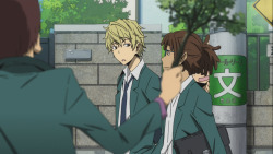 svartur-vindur:  how’s nobody talking about the guy who acted like a fucking tree so shizuo wouldn’t see him 