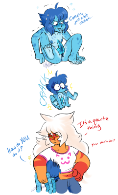 one of prompts was lapis trying to auto-fellatiohowever she is not a quartz so she fails hard