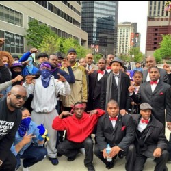   Just got word the Bloods, Crips and Nation of Islam have come together to stand against Baltimore PD for the death of Freddie Gray. Shit just got real. 