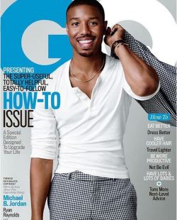 words-thewise:  GQ Magazine: October 2015 Edition Michael B. Jordan is featured on the October issue of GQ magazine.  Very interesting issue as it highlights important style tips and advice. Click here to subscribe! 
