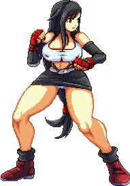 Not completely sure where this busty oppai fighter with big tits is from but itâ€™s the same style as the Final Fuck and Queenâ€™s Axe games from Nonki. I have NEVER been able to get the sprites from those games separate, Iâ€™ve got the cut screens (which