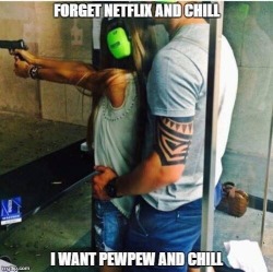 bertmacklin-atf:  mossyoakmaster:  Why not both?  Gawd dammit you tribal tattooed, silk panty wearing Mother fucker! Teach your soon to be ex gf to not fucking teacup that fucking pistol!   Yea no her grip is heinous for sure I agree 
