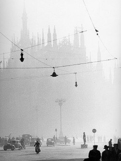 Italianthingsimiss:  Gastone Lombardi, Il Duomo, 1950  Il Duomo