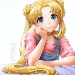 girlsofmoonlight:  Sailor Moon by Kotikomori