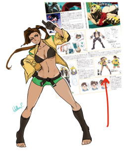 hironicamente:  So, people in Japan can buy a collector’s edition of Street Fighter V (when released) called “Valuable Edition”, within them, I saw in one of the images of the artbook (the visionary book) that is included in it , an image of Laura