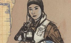 gffa:   ➡ The Last Jedi - Bomber Command - Paige Tico’s JournalWritten by:  Jason FryIllustrated by:  Cyril Nouvel  