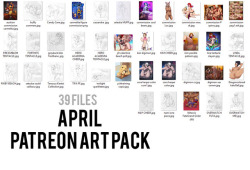 April patreon art pack full of sexy things for only ũ !!! Support me on Patreon to get monthly sexy art packs for only ũ! &lt;3 https://www.patreon.com/DearEditor