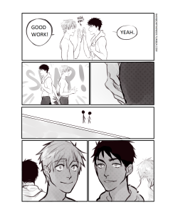 rainbowthinker:| Soumako Week | Day 6 - touch/sight | Pretty sure this is not what the admin meant when they decided to make &ldquo;Touch&rdquo; as one of the prompts.