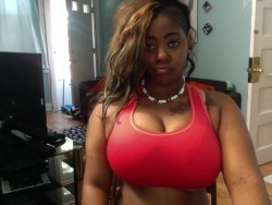 ogfleecethotson:  so guys.. i have two bras on why? do you ask.. because i have huge boobs and just wearing a sports bra doesnt support  just wearing a bra my boobs spill out and yes it hurts like hell after 12 hours