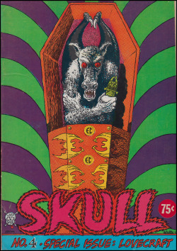 wonderful-strange: Skull #4, May 1972. Cover art by Jaxon. Greystoke Trading Company: 