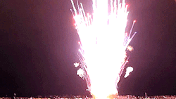 collegehumor:  What Happens When 7000 Fireworks Go Off at Once And the rockets red glare, the loss of vision forever.