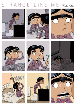 annieelainey:  formulated:  zenpencils:  FRIDA KAHLO: Strange Like Me  every single one of these comics bring me close to tears  Not even remotely embarrassed. There’s a lot of water in my eyes right now.