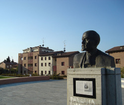 Piazza Lenin, Cavriago (Reggio Emilia) Italy