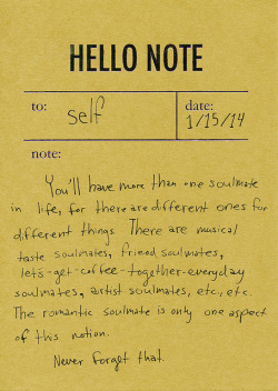 lacigreen:   The romantic soulmate is only one aspect of this notion.       Never forget that.   this is so beautiful and perfect…