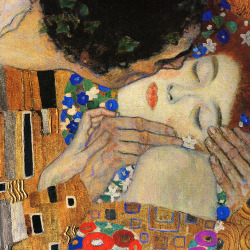 lonequixote:  The Kiss (detail) by Gustav Klimt (via @lonequixote) 