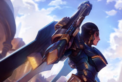 overwroughtfan:  Pharah - 21 days of Overwatch! by KNKL  