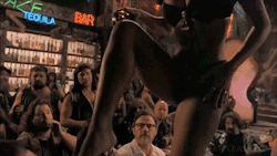 feetplease:  The gorgeous Salma Hayek feeding Quentin Tarantino’s foot fetish straight, no chaser. in From Dusk Till Dawn