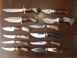 behringmade:  This weeks run of Behring Made Knives. Don’t