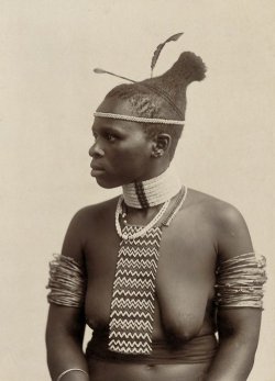 South African Zulu woman.